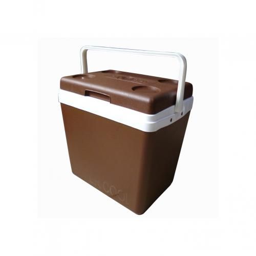 Glacière 30 Litres - Plastique - Marron