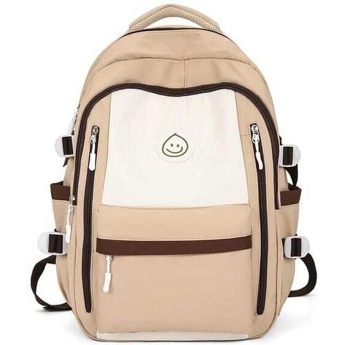 Sac à Dos Multi-Poches Happy Face – Confort et Rangement Réinventés