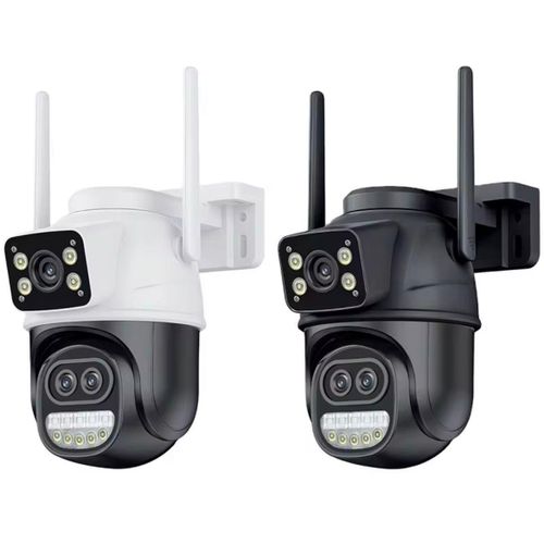 Caméra de Sécurité ICSee 9MP – Triple Objectif PTZ WiFi IP66