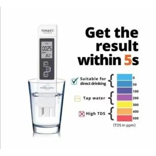 Testeur De Qualité De L'Eau Numérique - Analyseur De Pureté Portable