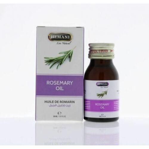 Hemani Huile de romarin plus Derma roller
