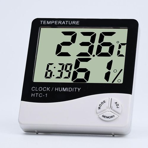 Thermomètre et hygromètre électronique à affichage numérique, thermomètre d'intérieur
