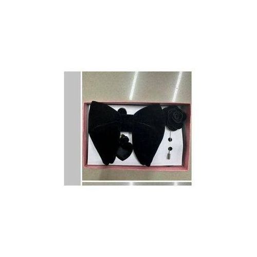 Ensemble noeud papillon - noir