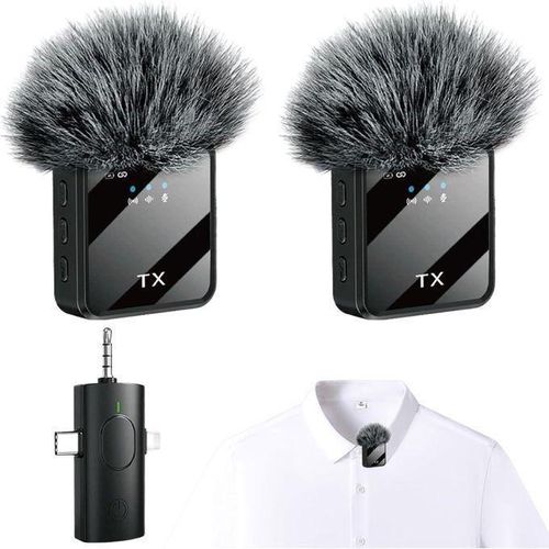 QUALITE PRENIUM Microphones sans fil 3 en 1