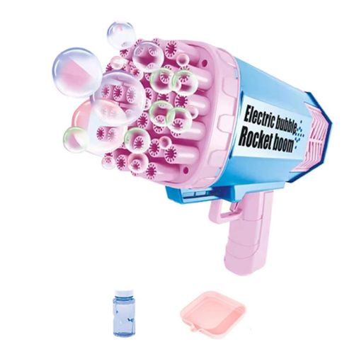 Pistolet À Bulles Électrique 32 Trous – Rocket Launcher – Jouet Enfant