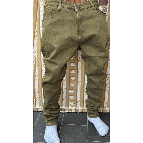 Pantalon Jeans New Design Homme - vert