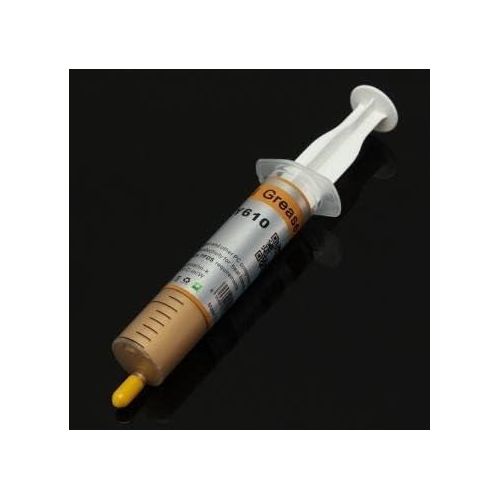 Pâte Thermique CPU Haute Conductivité – 30 g – Avec Seringue – Refroidissement Processeur PC