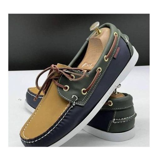 GEOGRA-CHAUSSURE-BALADEUSE-SIMILICUIR/ style SEBAGO / chaussures homme