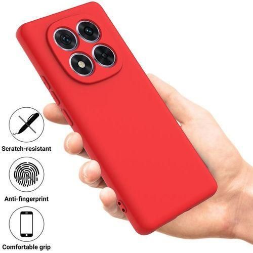 Coque En Silicone Compatible pour Redmi Note 15 Pro Plus - Rouge