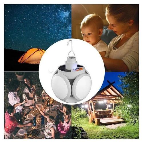 Agréable Lampe De Charge D'urgence Solaire Sphérique VG