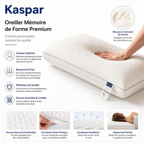 Noyau d'oreiller blanc en tissu de coton tricoté pour oreillers de literie domestiques confortables et respirants