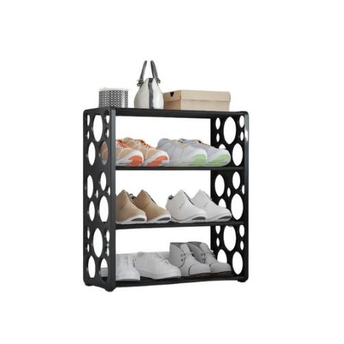 Étagère à Chaussures Métallique Multi-Niveaux – Rangement Compact & Moderne
