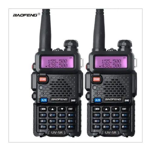 Paire De Baofeng UV-9R Plus Talkie-walkie FM Radio VHF/UHF IP67 étanche Avec Double Bande/affichage/veille Longue Portée (Casque Ajouté)