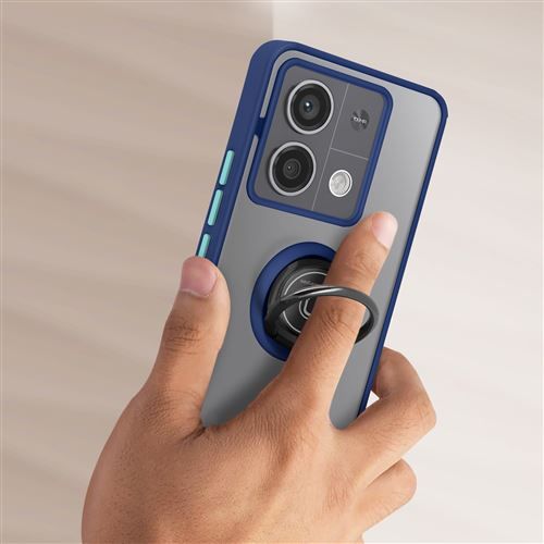 Coque Pour XIAOMI Redmi Note13 5G Avec Anneau Arrière Avec Un AntiChoc Offert