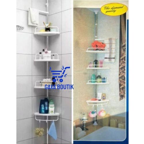 Etagère d’Angle Multiple 4 Niveaux Réglables