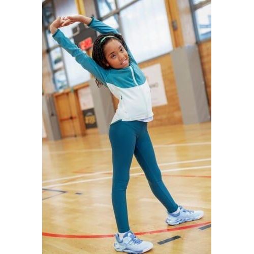 Chaussures À Scratch Et Lacets Élastiques Enfant - Playful Fast - Bleu Et Vert