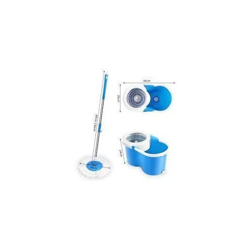 Kit Balai Serpillière Rotatif avec Seau Essoreur