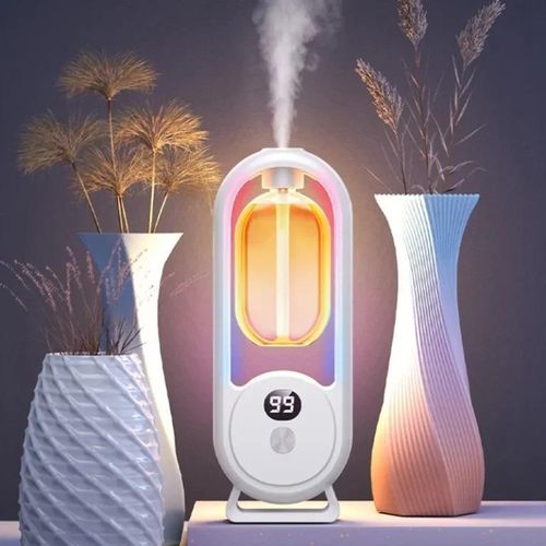 Humidificateur d’Air LED Multifonction – Diffuseur Aromatique avec Affichage Digital