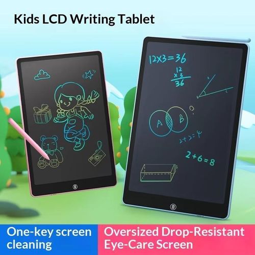 Tablette d’Écriture LCD pour Enfants 10 Pouces – Planche à Dessin Réutilisable pour Apprendre, Écrire et Créer