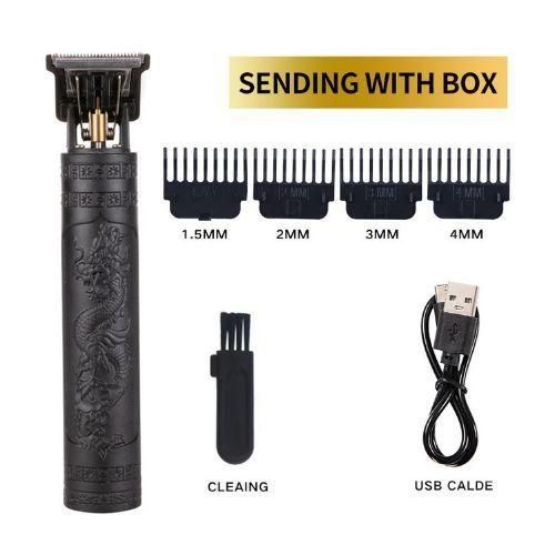 Dragon Tondeuse Cheveux Rechargeable - Noir