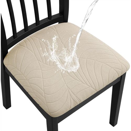 Housse de chaise imperméable, housse de siège élastique, housse de coussin de chaise antidérapante