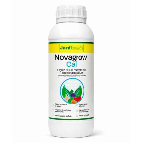 Novagrow Cal – Engrais Foliaire Correcteur de Carences en Calcium – 1 L