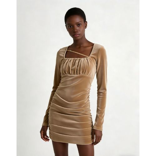 Mini-robe moulante pour femme – Polyvalente, décontractée et festive – LYQ170006