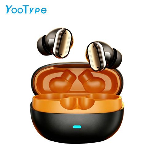 12h autonomie,Écouteurs bluetooth sans fil, micro intégré, design ergonomique, son HiFi, usage sport extérieur, Noir