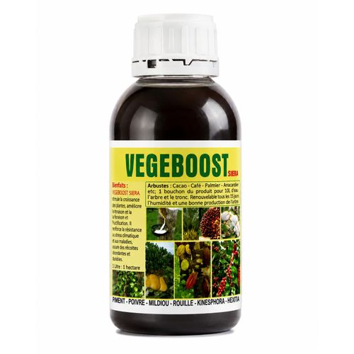 VEGEBOOST SIERA – Stimulant de croissance naturel pour plantes – 1 L
