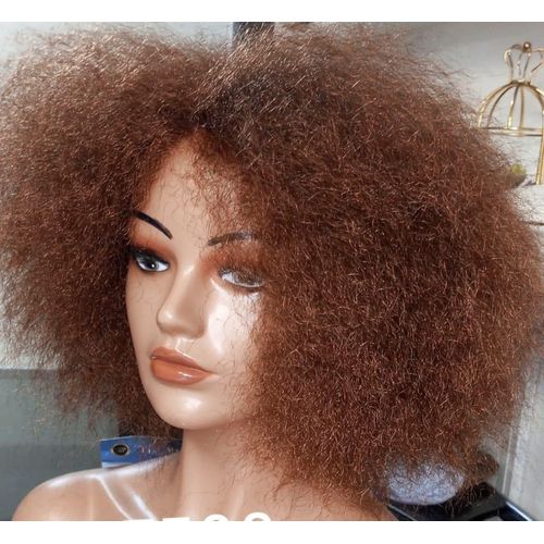 Perruque Afro Marron Pour Femme