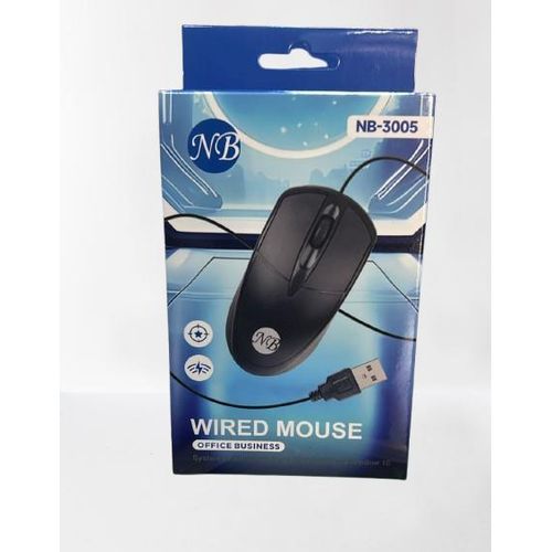 Souris Filaire - NB-3005 -Noir