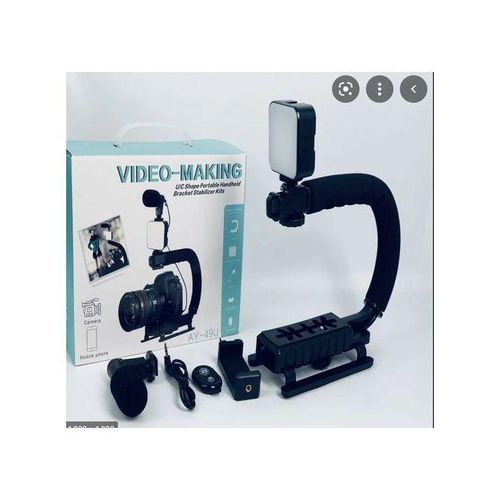 Kit De Vlogging/vidéo + Micro + Trépied + Support/49LED Lumière GH