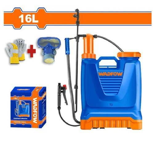 Pulvérisateur à Dos 16L - Haute Pression + Paire De Gant + Lunette Et Masque De Protection