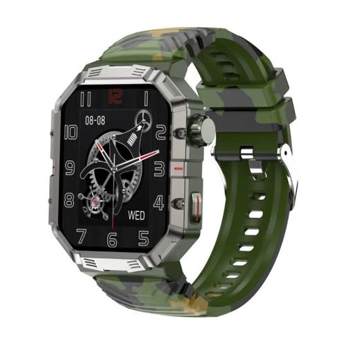 Montre Connectée Tactile Incassable 2 Bracelets