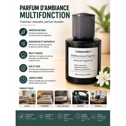 3 Diffuseur de parfum d'ambiance à bâtonnets