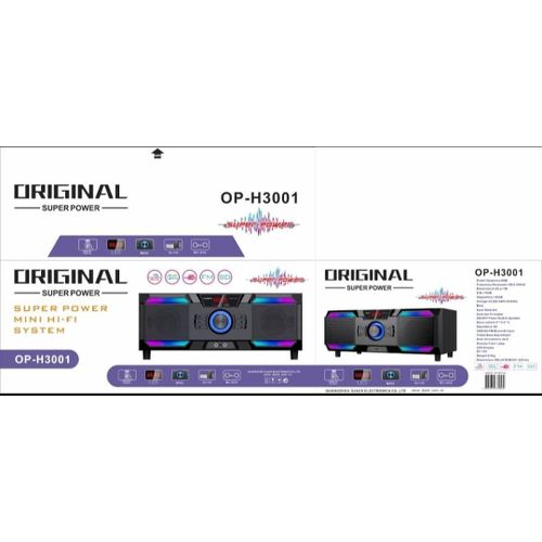 Baffler chaîne hi-fi-op-3001