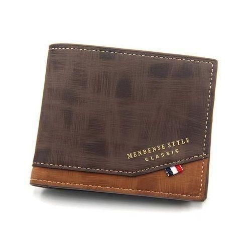 Portefeuille En Cuir Synthétique Homme - Marron
