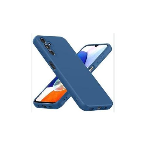 Coque Silicone Compatible Pour Samsung Galaxy A14 - BLEU