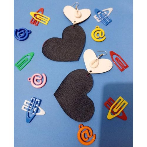 BOUCLES D'OREILLES COEURS