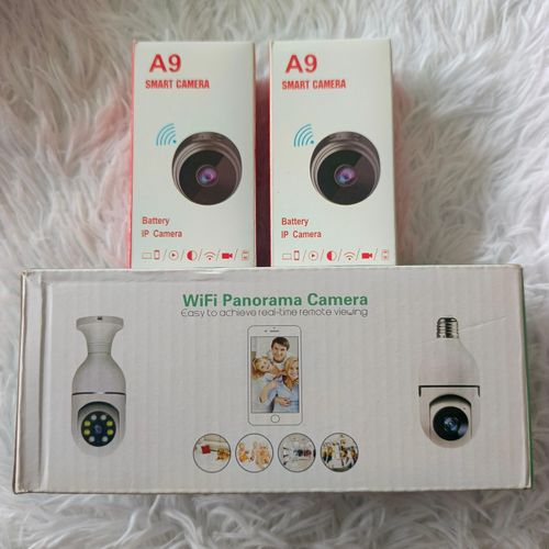 Kit Ampoule Caméra de sécurité + 2 Mini Caméra espion