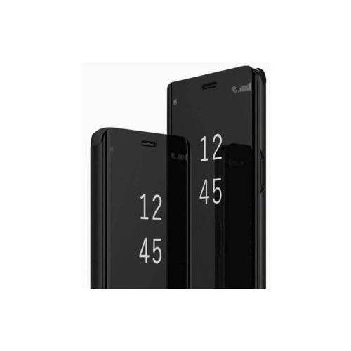 Étui A Rabat Compatible Pour Samsung Galaxy A35 Avec Antichoc - Noir