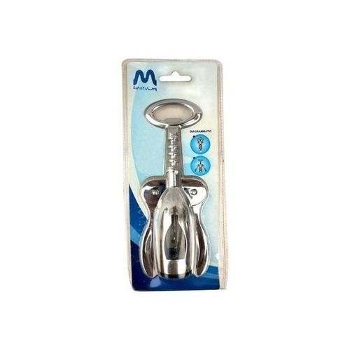 2 Tire Bouchons Efficaces Durable En Inox Et Argent
