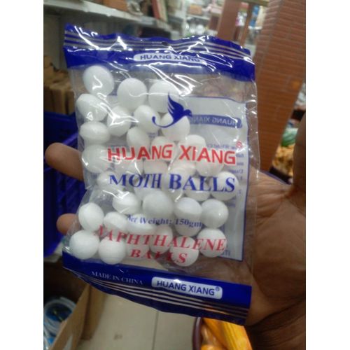 Boules de Naphtaline Raffinée - Purity 99% Up - Insectifuge Puissant - Sachet de Boules Blanches