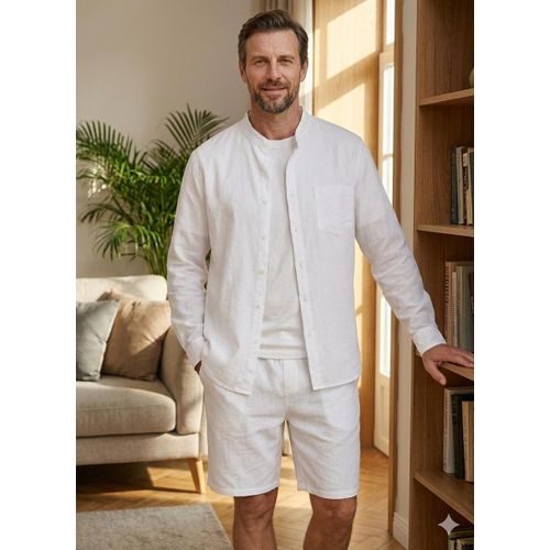 Chemise et short en coton pour homme
