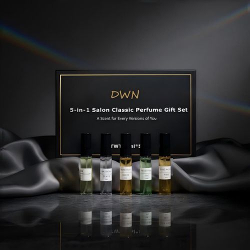 Coffret cadeau de 5 parfums floraux originaux de 5 ml, fragrance délicate