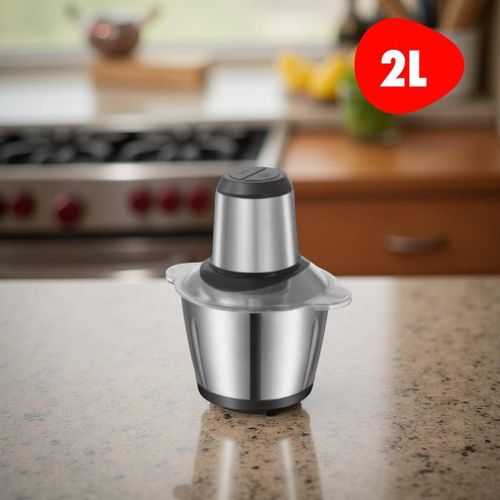 Machine à Piler Foutou, robot hachoir/mixeur grande capacité 2L - Votre allié pour des recettes rapides et savoureuses