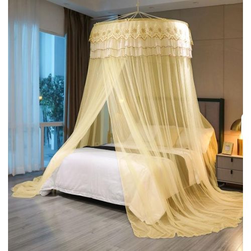 Moustiquaire de lit portable Queen Princess pliable circulaire