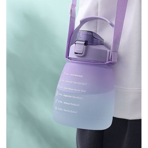 Grande Bouteille D' Eau Ventre - Violet