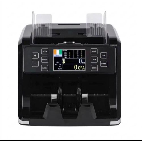 Machine de comptage des billets de banque FCFA