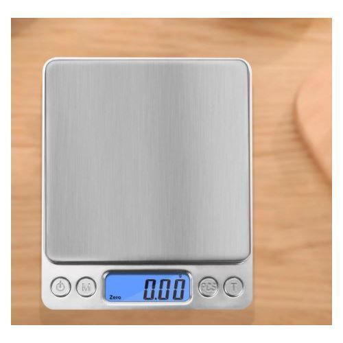 Balances De Cuisine Numériques 500g/0,01g -Gris